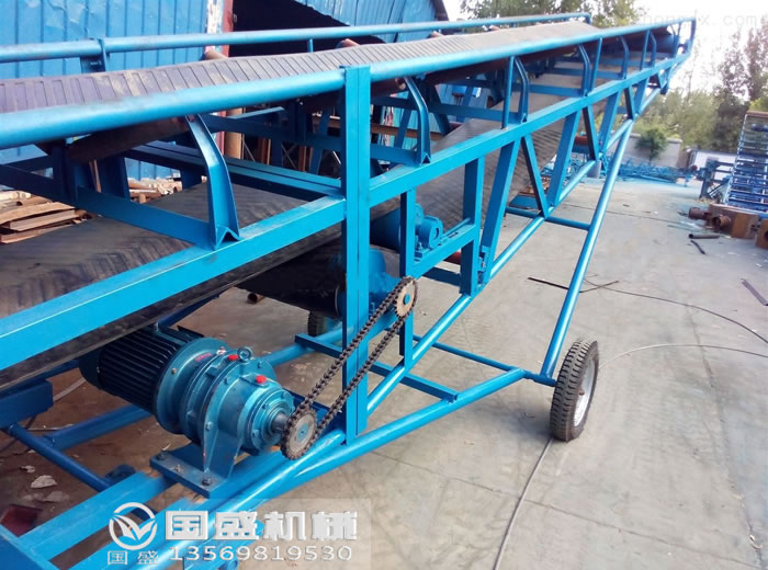 移動伸縮皮帶機 移動伸縮皮帶機